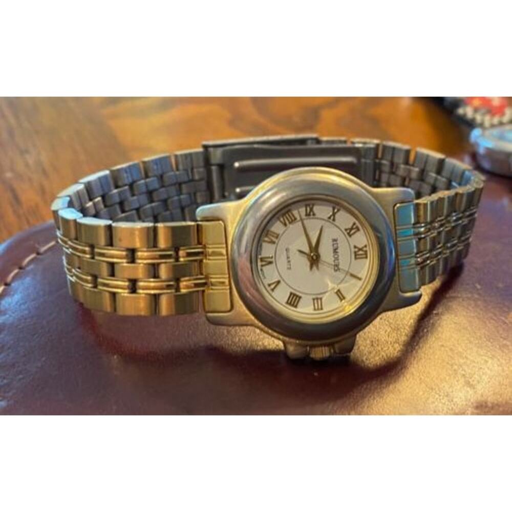 Women's 30mm Gold Tone Rumours Watch, Roman Numeral Dial  size 7"